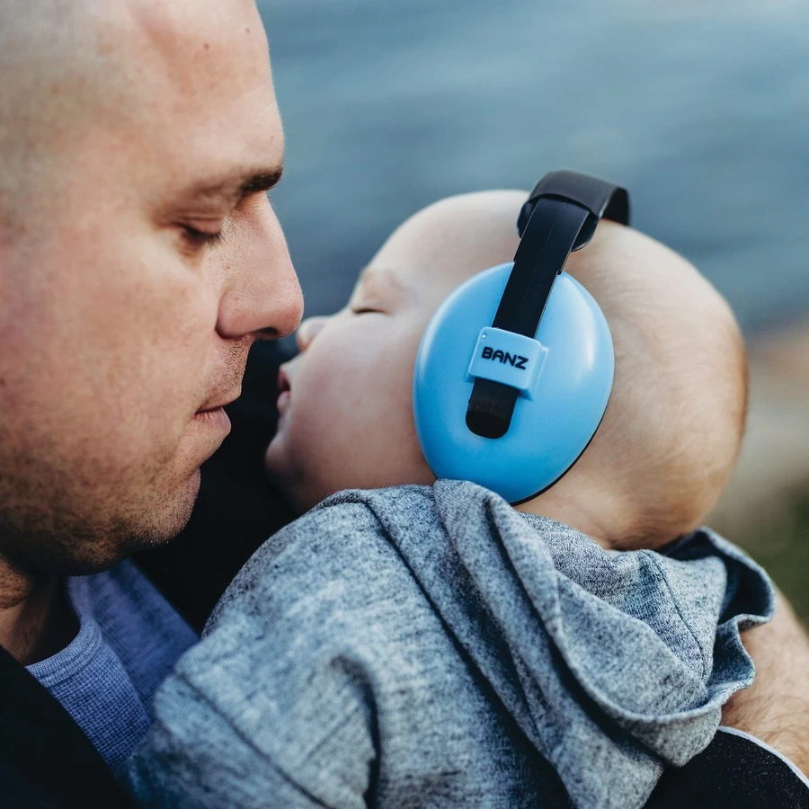 Baby Banz Baby Banz - Cache-Oreilles, Bleu, 2-24 Mois – Image 3