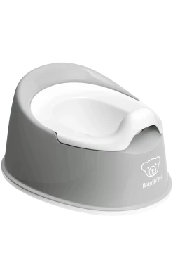 BabyBjörn BabyBjörn - Petit Pot Compact, Gris Et Blanc