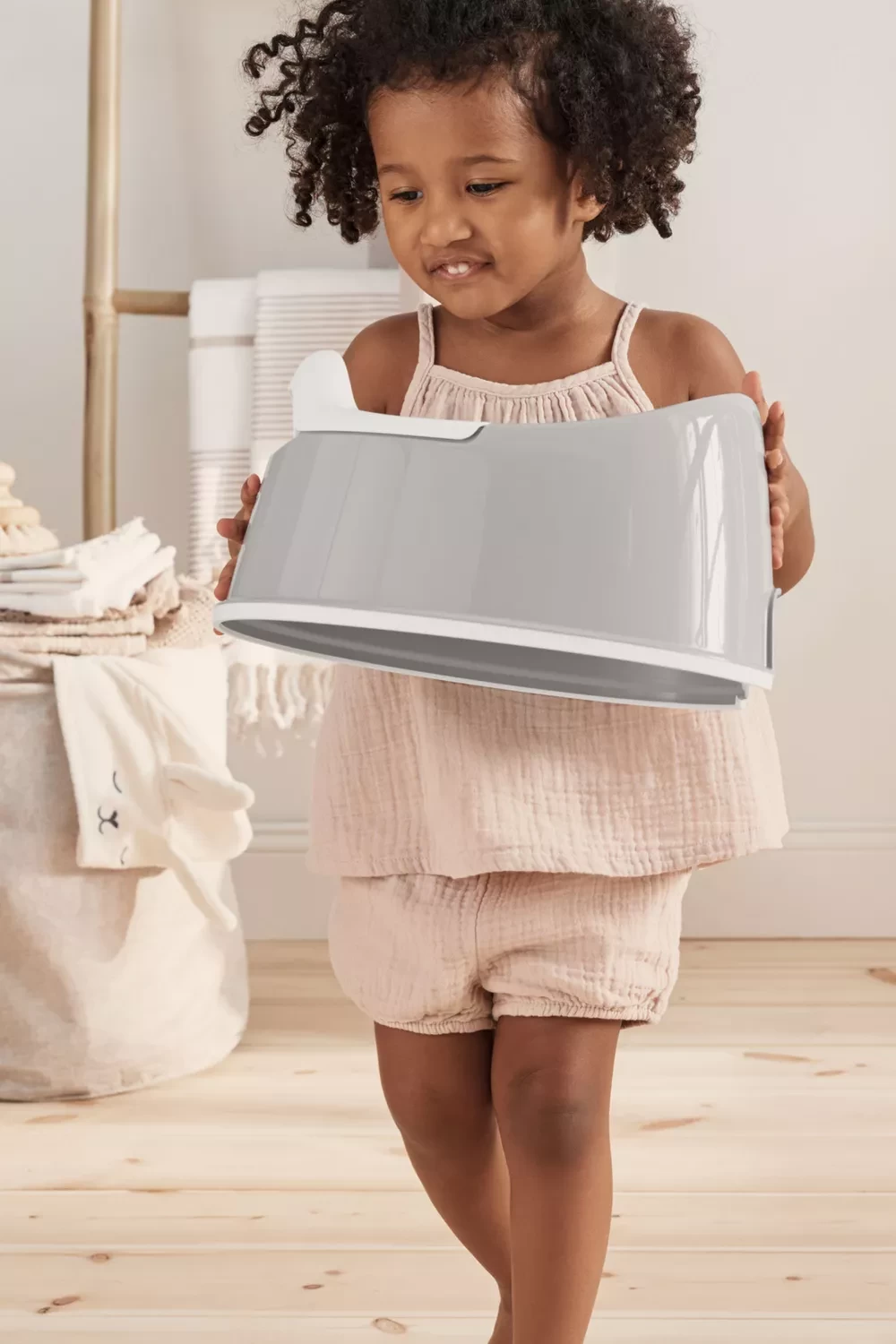 BabyBjörn BabyBjörn - Petit Pot Compact, Gris Et Blanc – Image 7