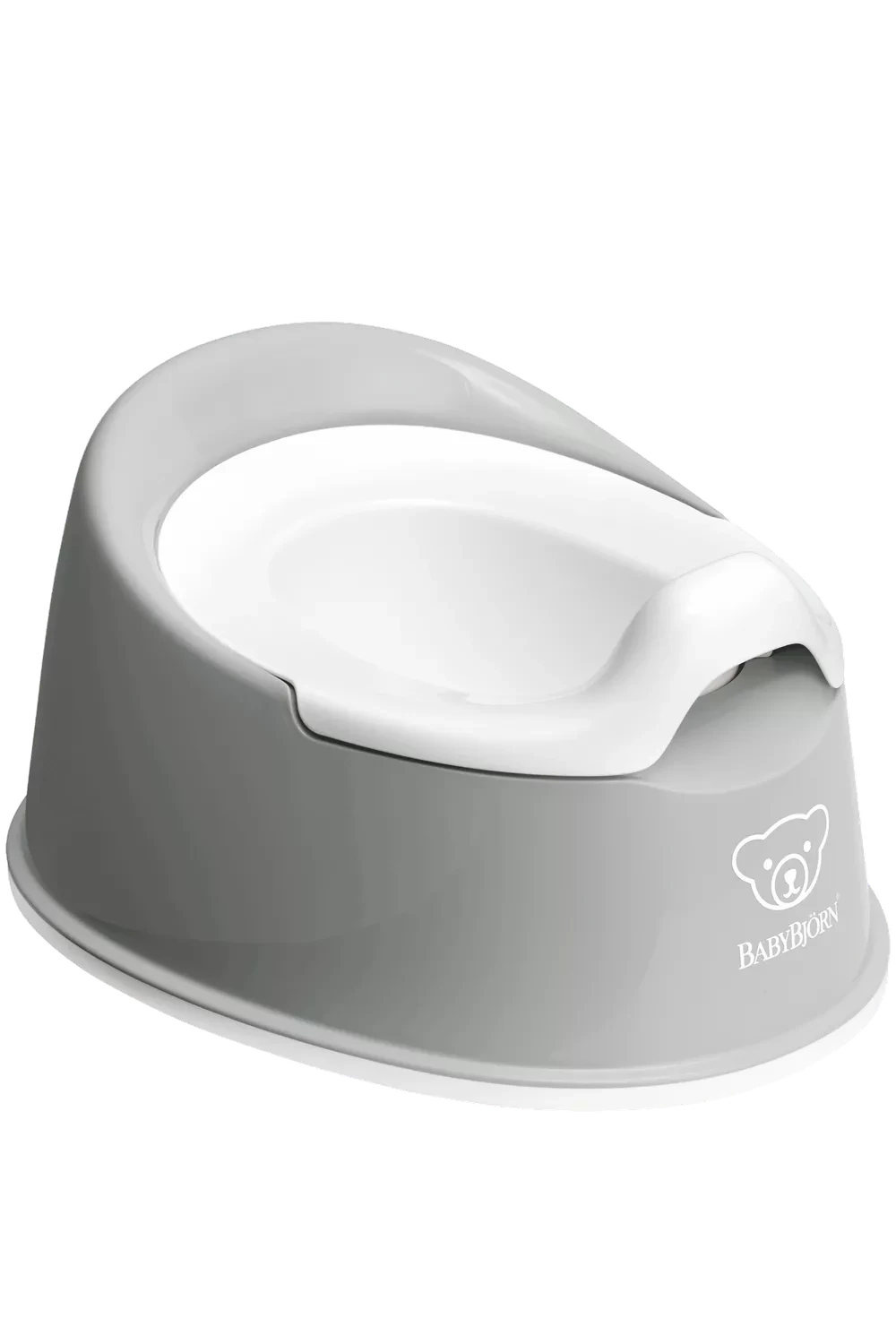 BabyBjörn BabyBjörn - Petit Pot Compact, Gris Et Blanc
