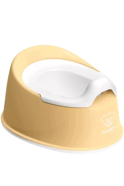 BabyBjörn BabyBjörn - Petit Pot Compact, Jaune Poudre Et Blanc