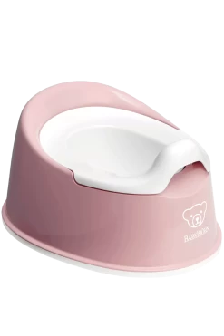 BabyBjörn BabyBjörn - Petit Pot Compact, Rose Poudre Et Blanc