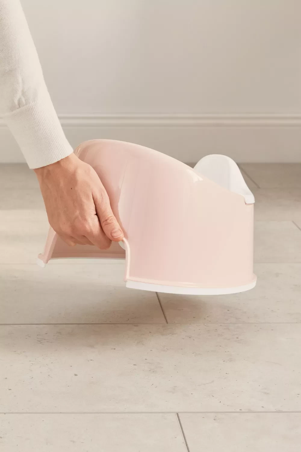 BabyBjörn BabyBjörn - Petit Pot Compact, Rose Poudre Et Blanc – Image 5