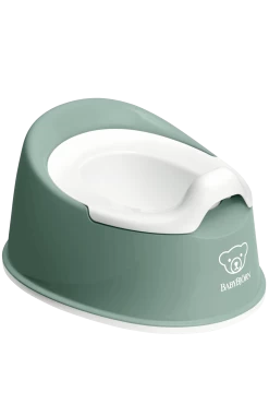 BabyBjörn BabyBjörn - Petit Pot Compact, Vert Profond Et Blanc