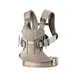 BabyBjörn BabyBjörn - Porte-Bébé One Air, Filet Gris Beige