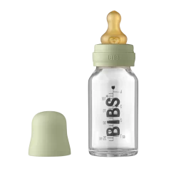 BIBS BIBS - Ensemble Tétine Et Biberon 110ml, Sauge