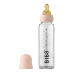 BIBS BIBS - Ensemble Tétine Et Biberon 225ml, Blush