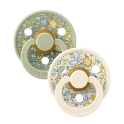BIBS BIBS - Paquet De 2 Suces Liberty, Eloise Sauge