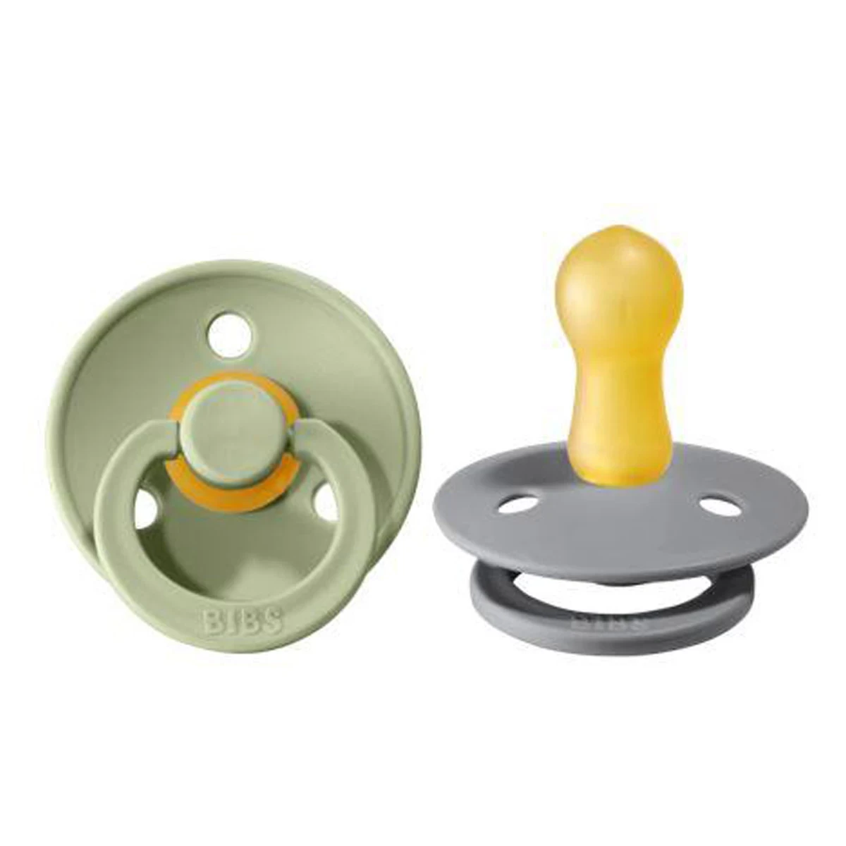 BIBS BIBS - Paquet De 2 Suces, Sauge/Nuage