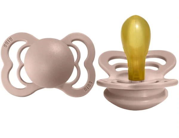 BIBS BIBS - Paquet De 2 Suces Suprême En Latex, Blush