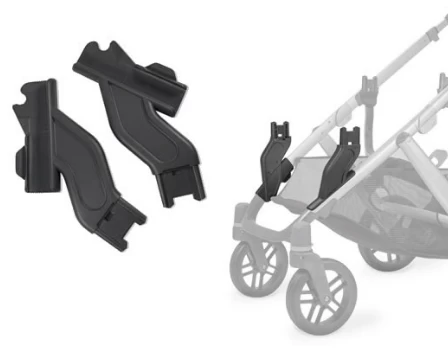 UPPAbaby BOITE OUVERTE - UPPAbaby Vista - Adaptateurs Inférieurs Pour Poussette Vista En Occupation Double