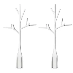 Boon Boon - Égouttoir à Biberons Lawn Avec 2 Accessoires Twig, Gris