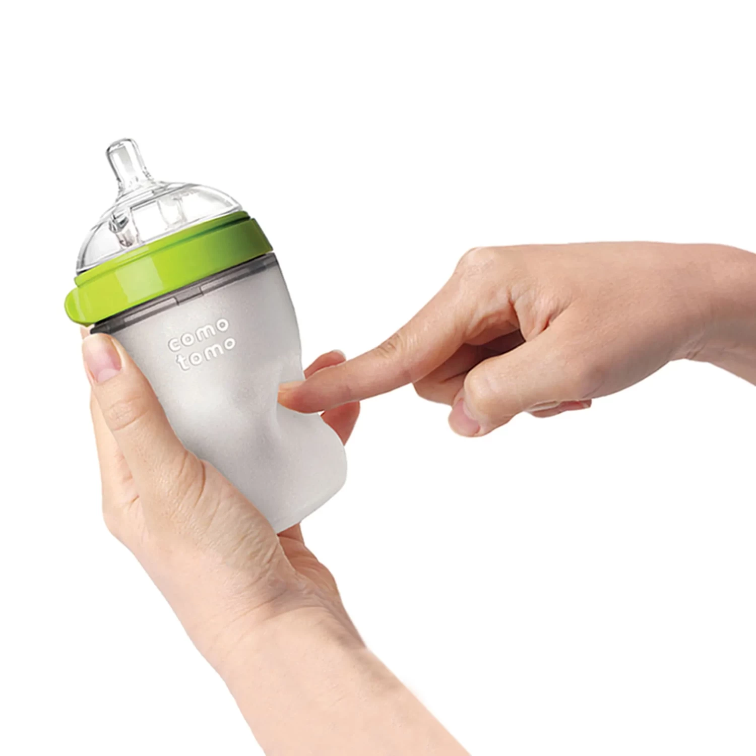 Como Tomo Como Tomo - Ensemble De 2 Bouteilles Touchés D'Allaitement 250ml, Vert – Image 3
