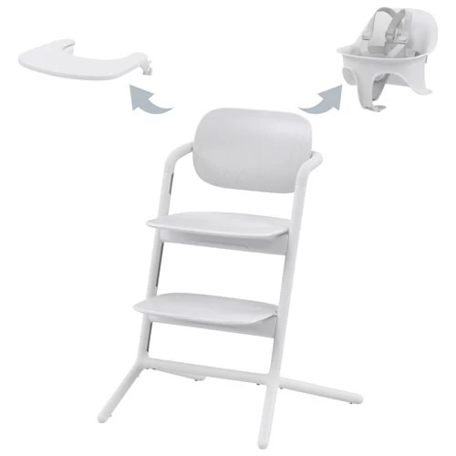 Cybex Cybex Lemo - Chaise Haute Évolutive 3-en-1, Blanc – Image 2
