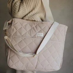 Dans Le Sac Dans Le Sac - Sac à Couches Matelassé, Vieux Rose