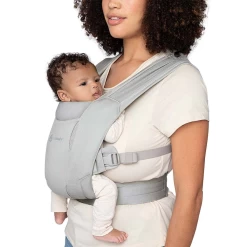 Ergobaby Ergobaby - Porte-bébé Embrace, Filet Gris Pâle