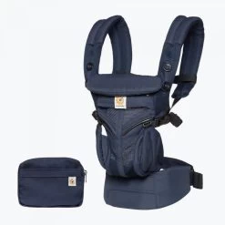 Ergobaby Ergobaby - Porte-Bébé Omni 360 Cool Air, Filet Bleu Minuit