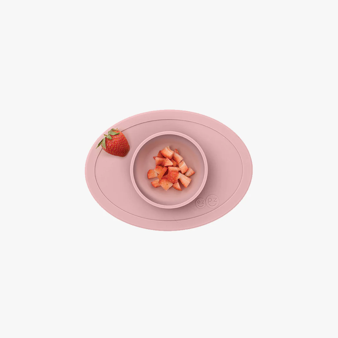 Ezpz EzPz - Napperon Et Bol Tout-en-un Tiny Bowl, Blush – Image 2