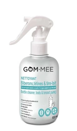Gom.mee GOM.MEE - Nettoyant Biodégradable à Biberons, Tétines Et Tire-Lait, 500ml