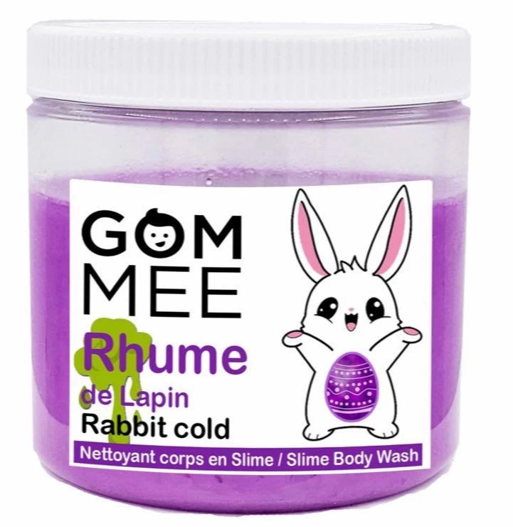 Gom.mee GOM.MEE - Nettoyant Pour Le Corps Slime, Rhume De Lapin