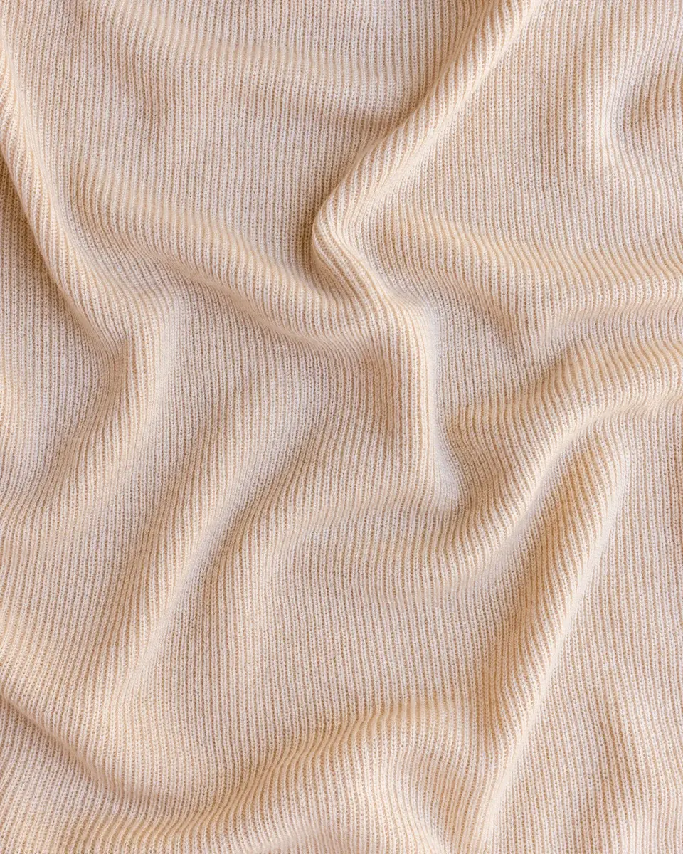 Hvid Knitwear Hvid Knitwear - Couverture En Laine De Mérinos Felix, Avoine – Image 5