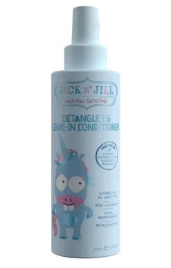 Jack&Jill Jack & Jill - Démêlant Et Revitalisant Sans Rinçage 200ml, Naturel