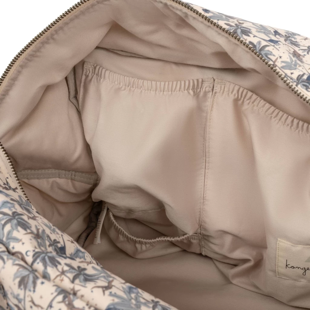 Konges Sløjd Konges Sløjd - Sac à Couches Avec Poche à Lingettes, Dino Bleu – Image 4