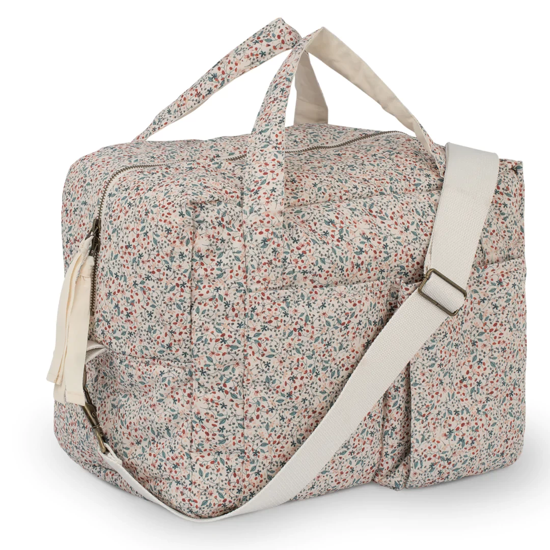 Konges Sløjd Konges Sløjd - Sac à Couches Avec Poche à Lingettes, Lait Floral