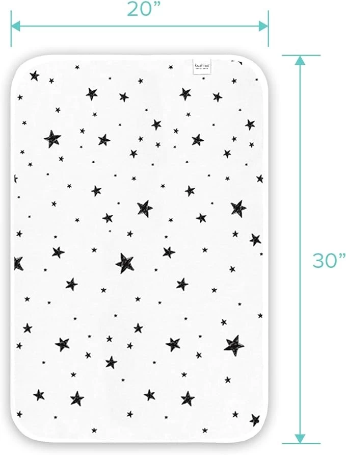 Kushies Kushies - Piqué En Flanelle, Étoiles – Image 2