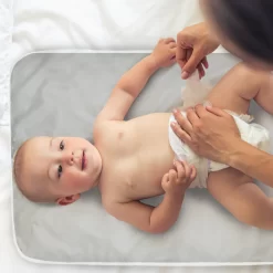 Kushies Kushies - Piqué En Flanelle, Gris