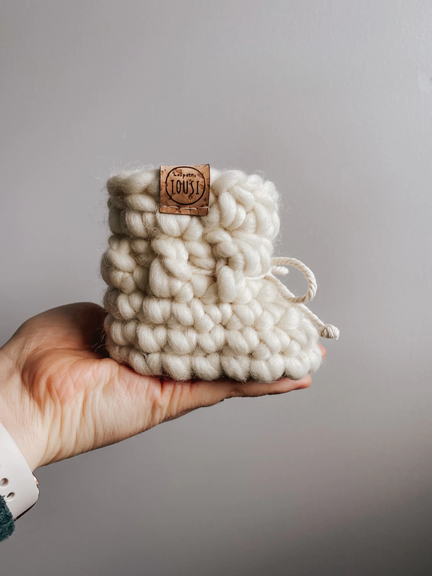 Les Petits Tousi Les Petits Tousi - Chaussons En Laine, Coton – Image 2