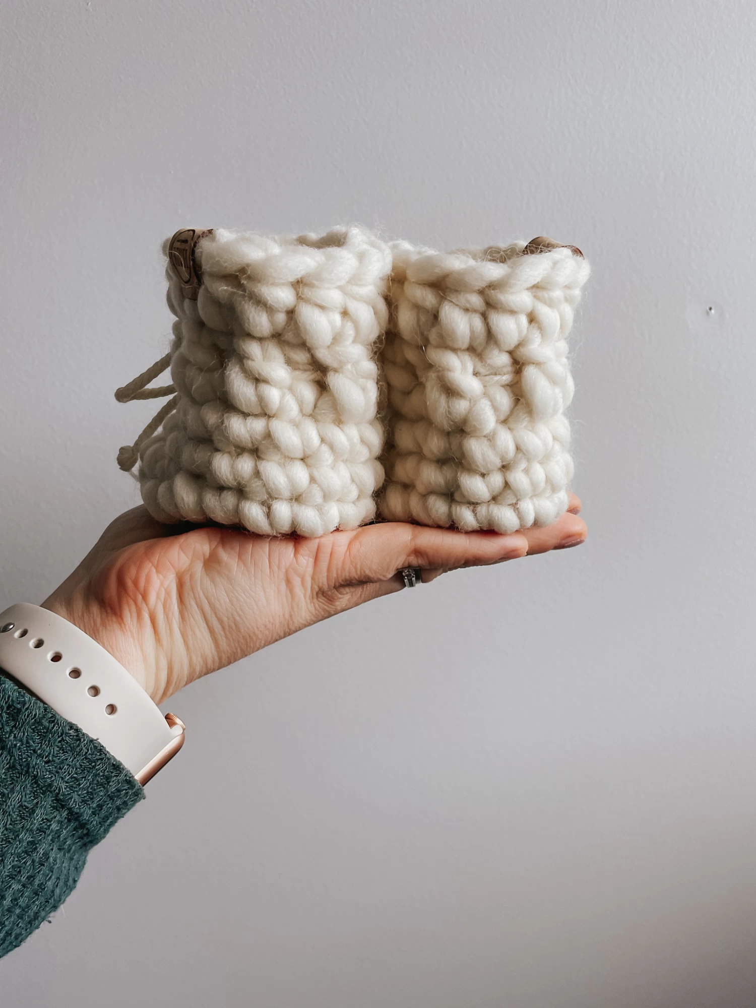 Les Petits Tousi Les Petits Tousi - Chaussons En Laine, Coton – Image 4