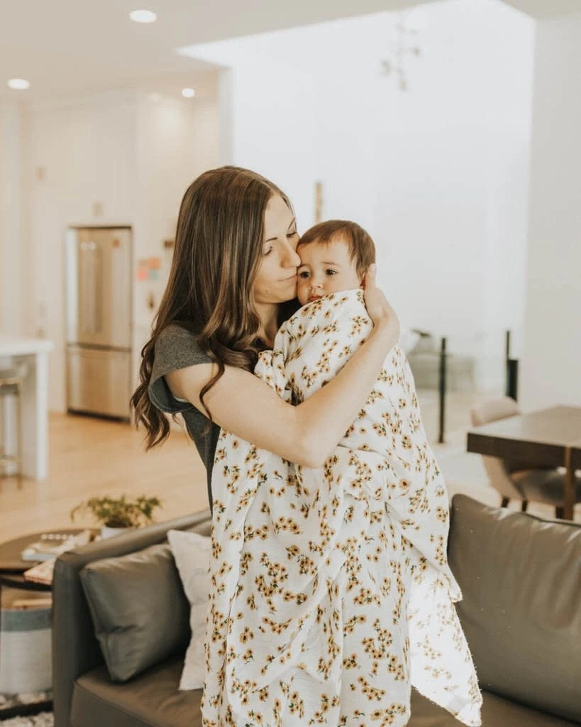 Little Unicorn Little Unicorn - Couverture En Mousseline De Bambou, Tournesols – Image 4