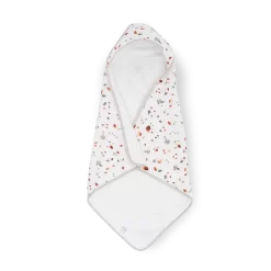 Little Unicorn Little Unicorn - Serviette à Capuchon, Champignons