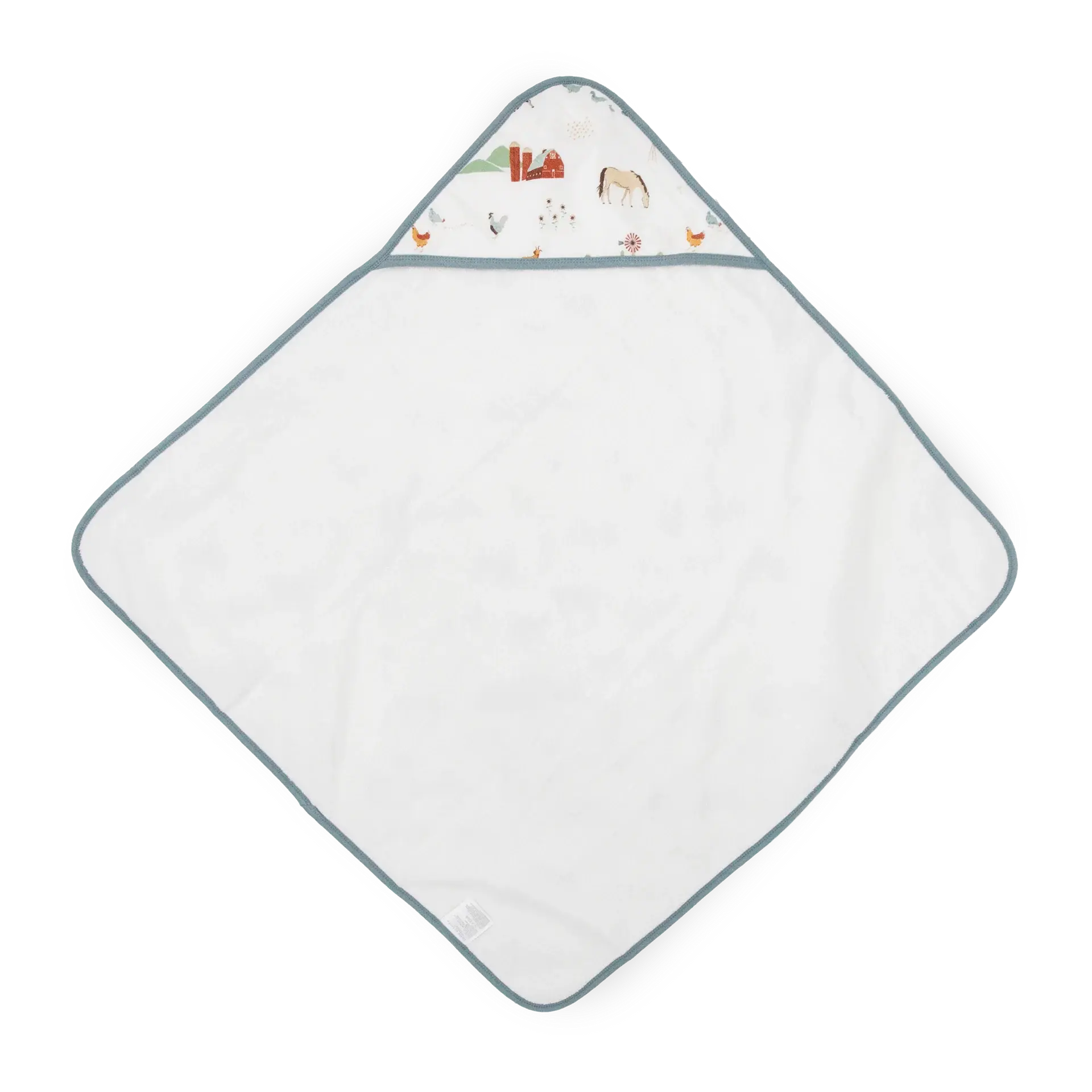 Little Unicorn Little Unicorn - Serviette à Capuchon, Ferme – Image 4