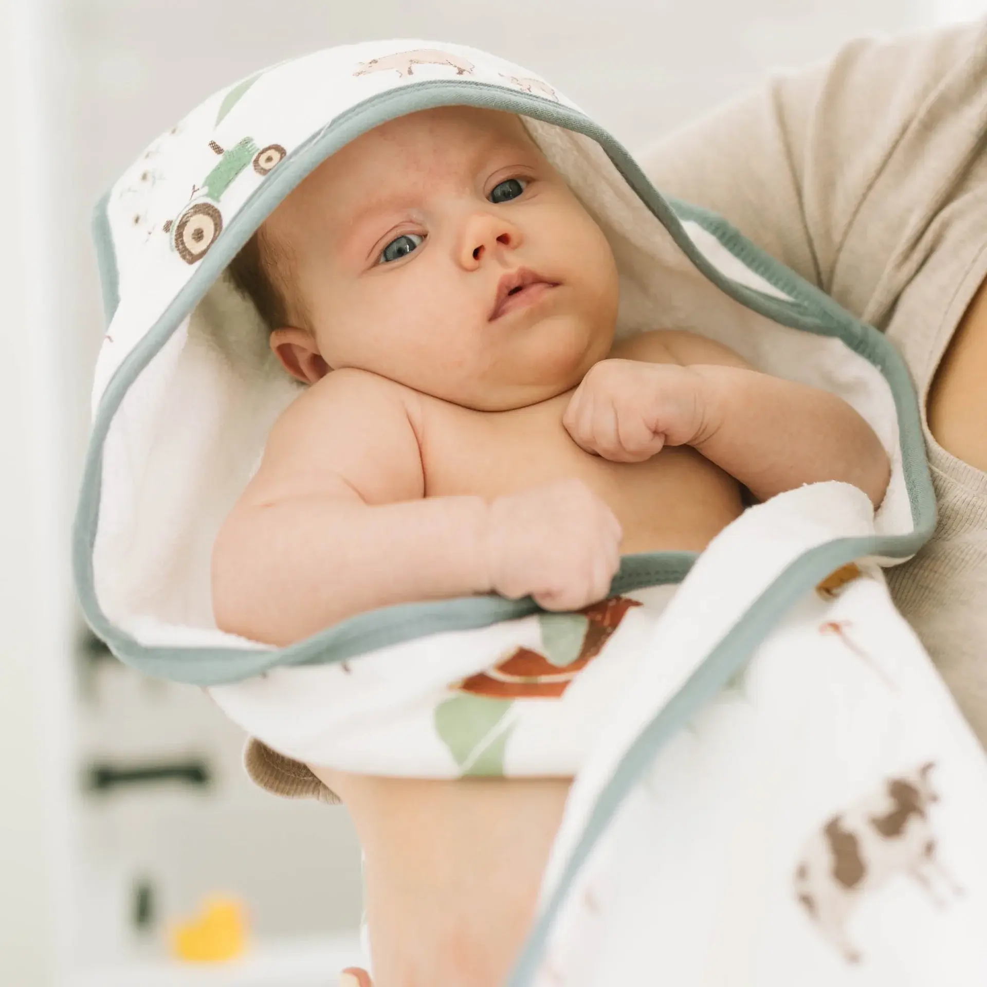 Little Unicorn Little Unicorn - Serviette à Capuchon, Ferme – Image 7