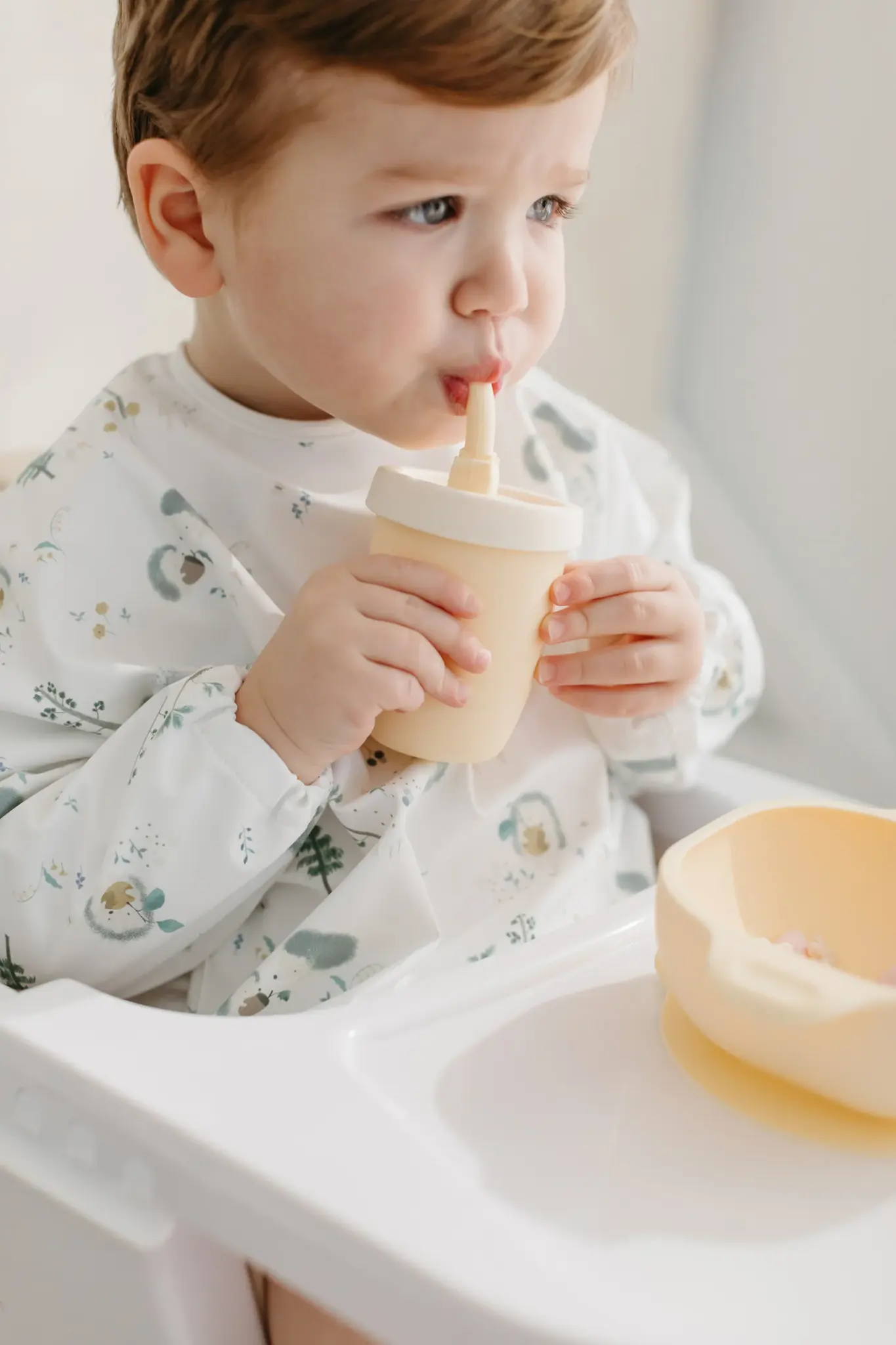 Loulou Lollipop Loulou Lollipop - Bavoir Imperméable à Manches Longues, Hérissons – Image 2