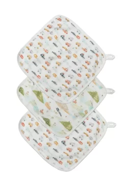 Loulou Lollipop Loulou Lollipop - Débarbouillettes En Mousseline De Bambou, Caravanes