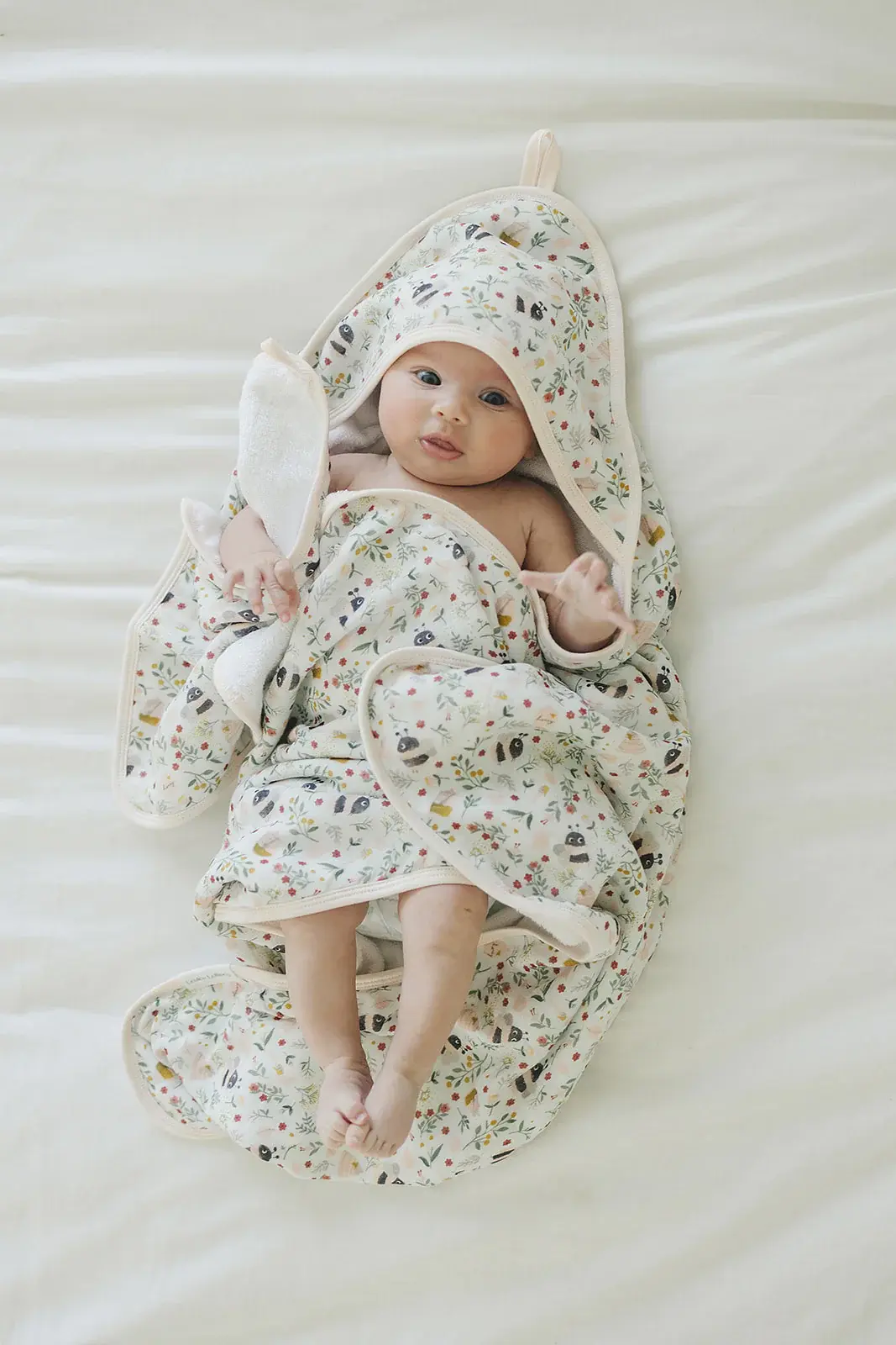 Loulou Lollipop Loulou Lollipop - Serviette à Capuchon Et Débarbouillette, Bourdons – Image 3