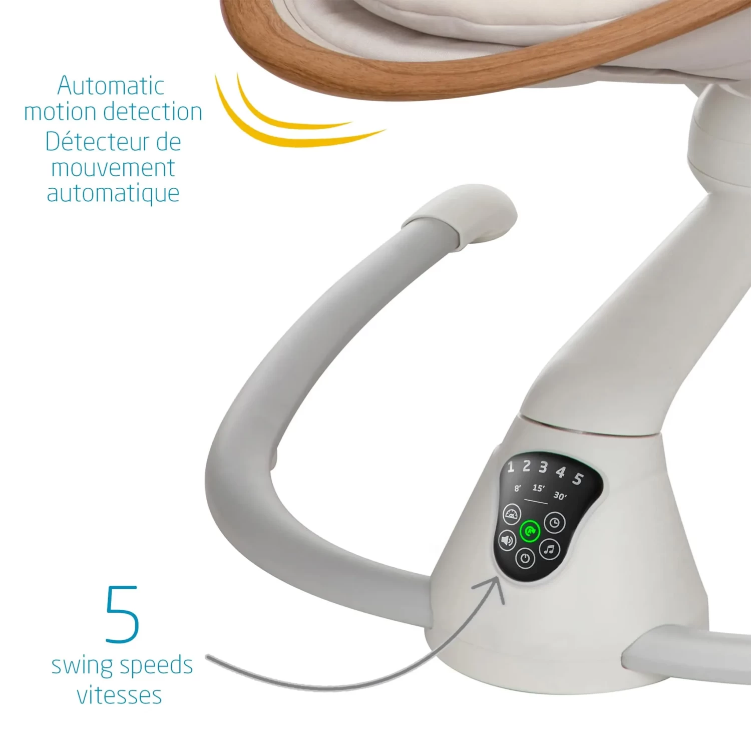 Maxi-Cosi Maxi-Cosi - Balançoire Cassia, Horizon Sable – Image 3