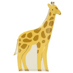 Meri-Meri Meri Meri Meri Meri - Paquet De 8 Assiettes En Papier, Girafe
