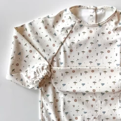 Micasso & Co Micasso & Co - Bavoir à Manches Longues Avec Pochette Intégrée, La Jungle