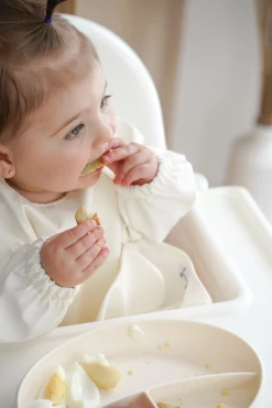 Micasso & Co Micasso & Co - Bavoir à Manches Longues Avec Pochette Intégrée, Les Fonds Marins