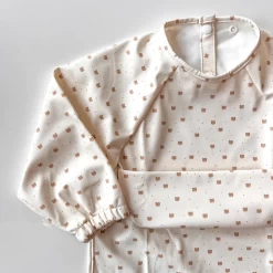 Micasso & Co Micasso & Co - Bavoir à Manches Longues Avec Pochette Intégrée, Oursons