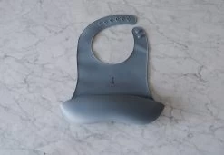 Micasso & Co Micasso & Co - Bavoir En Silicone, Bleu Majestueux