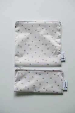 Micasso & Co Micasso & Co - Duo De Sacs à Collation Réutilisables, Petit Ourson
