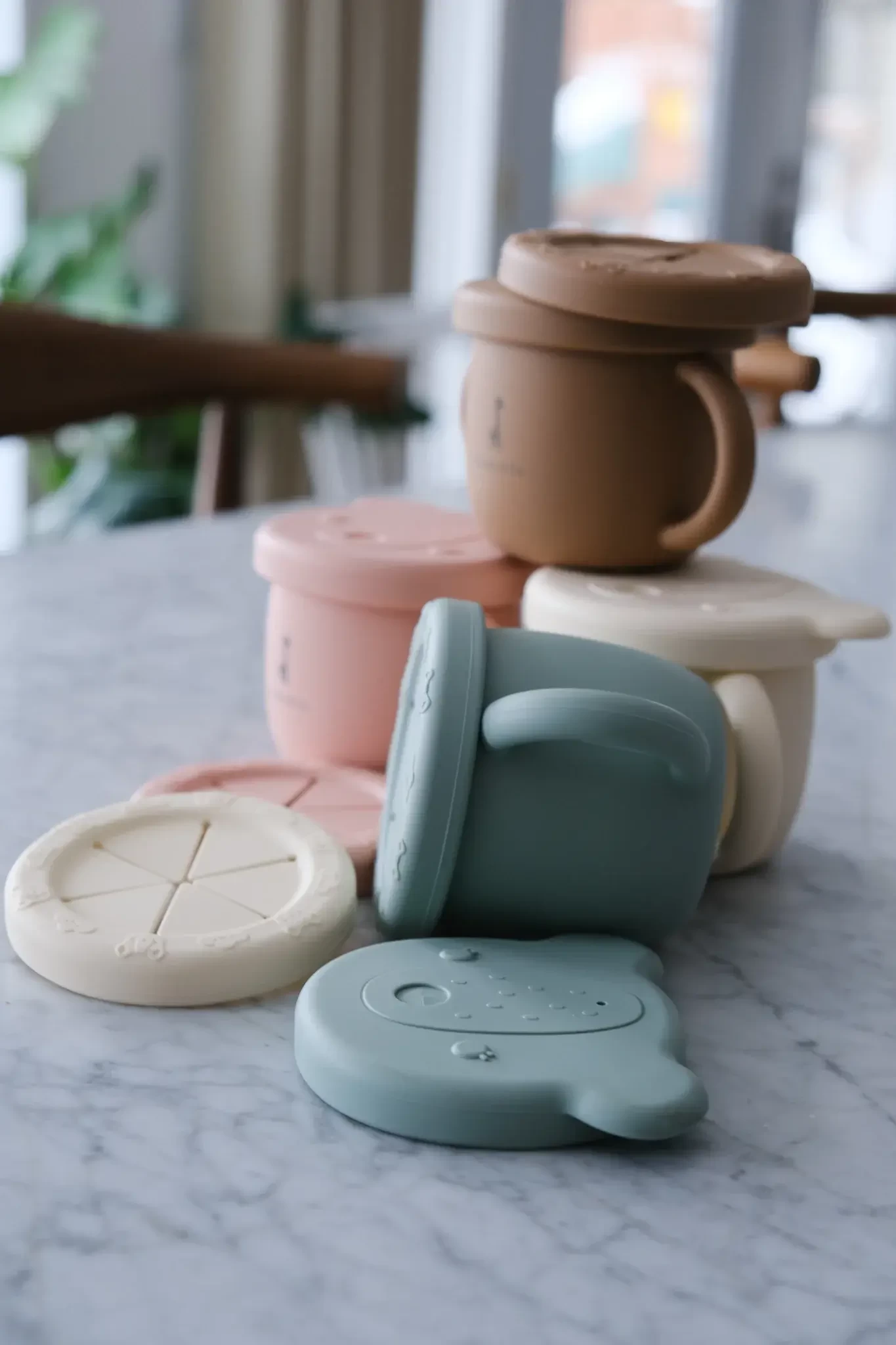 Micasso & Co Micasso & Co - Tasse D'Apprentissage 2-en-1, Bleu Majestueux – Image 2