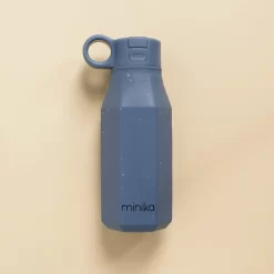 Minika Minika - Bouteille En Silicone 350ml, Indigo