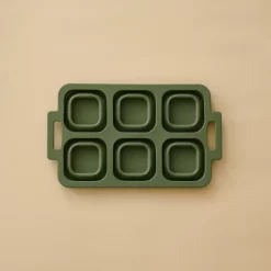 Minika Minika - Moule à Muffin Repliable En Silicone, Feuille