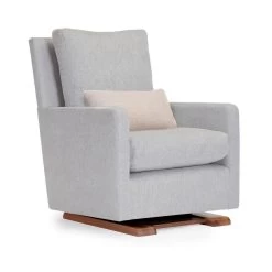 Monte Design Monte Como - Fauteuil Berçant, Base De Bois Noyer - GÉNÉRAL